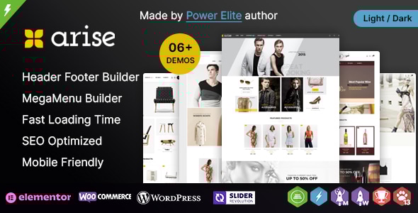 Arise WP - Multipurpose WooCommerce Responsive Theme Logo